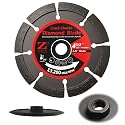 ZORUNNA 4.5 Inch Crack Chaser Blade for Concrete, 0.25" W, 5/8"-11 Arbor