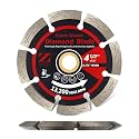 ZORUNNA Diamond Crack Chaser Blade for Concrete 4.5", 3/8" Wide, 7/8" Arbor