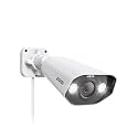 ZOSI 5MP PoE Add-on Camera, Face Person Vehicle Detection, 2 Way Audio, Starlight Night Vision, Sound&Light Siren, 3K Weatherproof Outdoor Indoor Home Bullet IP Cam, Only Compatible with ZOSI POE NVR