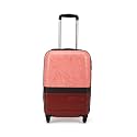 ZOUK Cabin Trolley Bag, Hardside Polycarbonate Medium (45) Suitcase with 360 Spinner Wheels and Combination Lock Travelling Luggage for Men &amp; Women