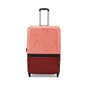ZOUK Large Trolley Bag, Hardside Polycarbonate Medium (69Cm) Suitcase with 360 Spinner Wheels and Combination Lock Travelling Luggage for Men &amp; Women
