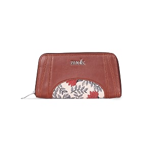 ZOUK Arika Zipper Wallet for Women