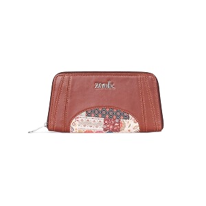 ZOUK Arika Zipper Wallet for Women