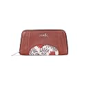 ZOUK Arika Zipper Wallet for Women 