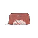 ZOUK Arika Zipper Wallet for Women 