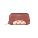 ZOUK Arika Zipper Wallet for Women 