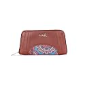 ZOUK Arika Zipper Wallet for Women 