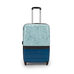zouk medium trolley bag hardside polycarbonate medium 57 cm suitcase with 360 spinner wheels and combination lock travelling luggage for men amp women