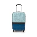 ZOUK Cabin Trolley Bag, Hardside Polycarbonate Medium (45) Suitcase with 360 Spinner Wheels and Combination Lock Travelling Luggage for Men &amp; Women