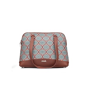 zouk carry all work bag  jute  vegan leather handcrafted women39s shoulder bag with double handles