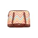 ZOUK Carry All Work Bag | Jute | Vegan Leather Handcrafted Women's Shoulder Bag with Double Handles