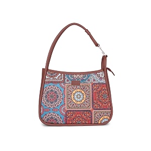 zouk handcrafted multicolor women39s sleek shoulder bag hobo bag