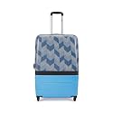 ZOUK Large Trolley Bag, Hardside Polycarbonate Medium (69Cm) Suitcase with 360 Spinner Wheels and Combination Lock Travelling Luggage for Men &amp; Women