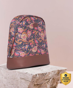 zouk paisley print dome daypack 12 l backpack