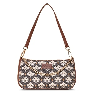 zouk baguette bag  crossbody bags for women  women39s handbags  stylish sling bag for woman  vegan leather evening bag  travel amp office use  purse and wallet  bidri kaiser print