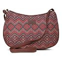 ZOUK Handcrafted Vegan Leather Structured Shoulder Bag For Women