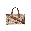 Zouk Weekender Duffle Bag | Perfect 3 Day Trip Duffle for 10 Clothes | Lightweight Foldable Cabin Bag for Men &amp; Women | Full Access Opening, Shoe Pocket &amp; Trolley Sleeve | MughalArtMulticolor
