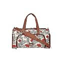 Zouk Weekender Duffle Bag | Perfect 3 Day Trip Duffle for 10 Clothes | Lightweight Foldable Cabin Bag for Men &amp; Women | Full Access Opening, Shoe Pocket &amp; Trolley Sleeve | Bristel