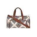 Zouk Weekender Duffle Bag | Perfect 3 Day Trip Duffle for 10 Clothes | Lightweight Foldable Cabin Bag for Men &amp; Women | Full Access Opening, Shoe Pocket &amp; Trolley Sleeve | KovilBlue