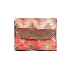 zouk women39s jute handcrafted vegan leather multicolor trendy trifold wallet for girls college women