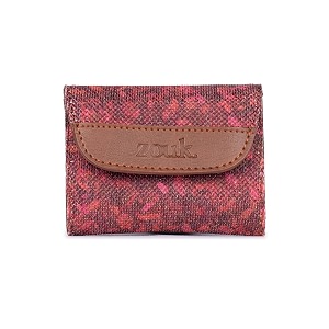 zouk women39s jute handcrafted vegan leather multicolor trendy trifold wallet for girls college women