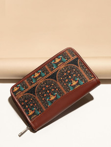 ZOUK Women Casual Multicolor Jute Wallet