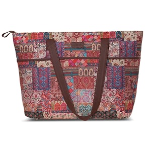zouk women39s vegan handcrafted kutch gamthi tote bag