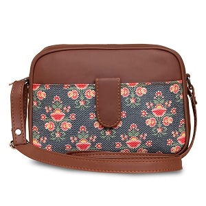 zouk women39s mogra print sling bag