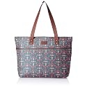 ZOUK Women Handcrafted Sheesh Mahal Jaali Motif Shoulder Tote Bag
