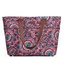 ZOUK Women's Handcrafted Vegan Classic Zipper Wallet