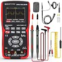 ZOYI ZT-702S 2 in 1 Handheld Digital Oscilloscope, Single Channel Oscilloscope Multimeter w/Probe, 10MHz Bandwidth, 48MSa/s Sampling Rate, DC/AC Volt Ohm Amp Meter Tester, Auto Calibration By Skyking