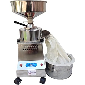 zoz star flour mill machine atta chakki domestic aata maker ghar ghanti heavy duty power saving feature added table top with standard accessories 125 hp model - 477 warranty 10 years