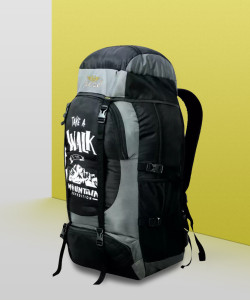 zozo water proof mountain rucksackhikingtrekkingcamping bagbackpack 70l rucksack  - 70 l