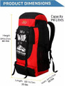 ZOZO Water Proof Mountain RucksackHiking/Trekking/Camping Bag/Backpack 70L Rucksack  - 70 L