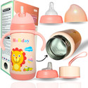 Zozobaa 4in1 Thermosteel Baby Feeding Nipple Sipper