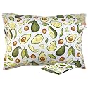 ZPECC Toddler Pillow with Pillowcase - 13x18 Organic Cotton Small Kids Pillow, Soft Breathable Bed Pillows for Sleeping Travel School Nap(Intended for Age 2 and up) Avocado
