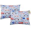 ZPECC Toddler Pillow with Pillowcase 2 Pack - 13x18 Organic Cotton Hypoallergenic Kids Pillow, Baby Essentials for Travel Crib Daycare Stroller (Intended for Age 2 and up) Car