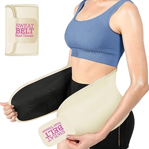 ZPP Waist Trainer Trimmer Sweat Belt for