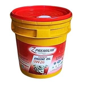 zpremium synthetic 0w20 motor oil advanced engine protection fuel saving low temperature flow oxidation resistance emission reduction long life high performance 10 liter car bucket