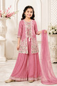 ZQASTYLE Girls Festive Party Ethnic Jacket