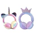Latest Unicorn and King Style Cute Winter &amp; Outdoor Adjustable Ear Muffs Tie Dye for Girls and Women (UNICORN+KING)