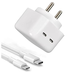 original 35w dual pd 30 gan usb-c port compact power adapter plug fast wall charger adapter compatible for iphone 1313 mini  13 pro  13 pro max  1212 mini  12 pro za65