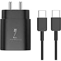 Original 45Watt USB Type C Fast Charger Compatible for S23| S23 Ultra| S23 Plus|S23 FE | S21 FE 5G| S22| S22 Plus| S22 Ultra| S20 FE | Z Fold 3 Fold 5 | Z flip 3,flip 4,flip 5 (ZA12)