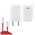 Original 65W Fast C to C Charger Adapter and Cable Compatible for one Plus 10 PRO 9/9 Pro 8/8 Pro/7 Pro/7T/7T Pro/Nord CE/ N10 5G, Wall Charger/Fast Warp Charger Adapter (ZA98)