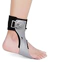 ZR98US Drop Brace 鈥婼tability Up Ankle Orthosis Support with Inflatable Airbag for Hemiplegia Stroke Shoes Walking Foot Stabilizer,A/Right,L,B/RightM