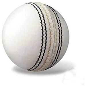 zs prime leather club cricket ball 1 piece white