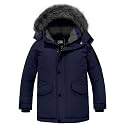 ZSHOW Boys' Warm Winter Coat Waterproof Puffer Jacket Hooded Parka Outdoor