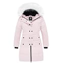 ZSHOW Girls' Long Winter Coat Waterproof Warm Puffer Jacket Hooded Parka