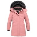 ZSHOW Girls' Winter Coat Insulated Long Quilted Puffer Jacket Snow Parka