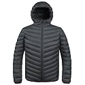 ZSHOW Men's Packable Puffer Jacket Warm Hooded Lightweight Winter Coat